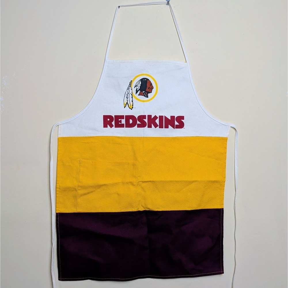 Washington Redskins Apron NFL Football USA Vintage Unisex Tailgate Unworn - Picture 1 of 4